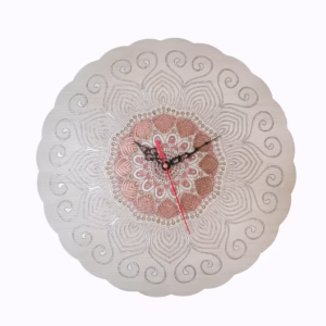 Ceas yoda mandala colorat